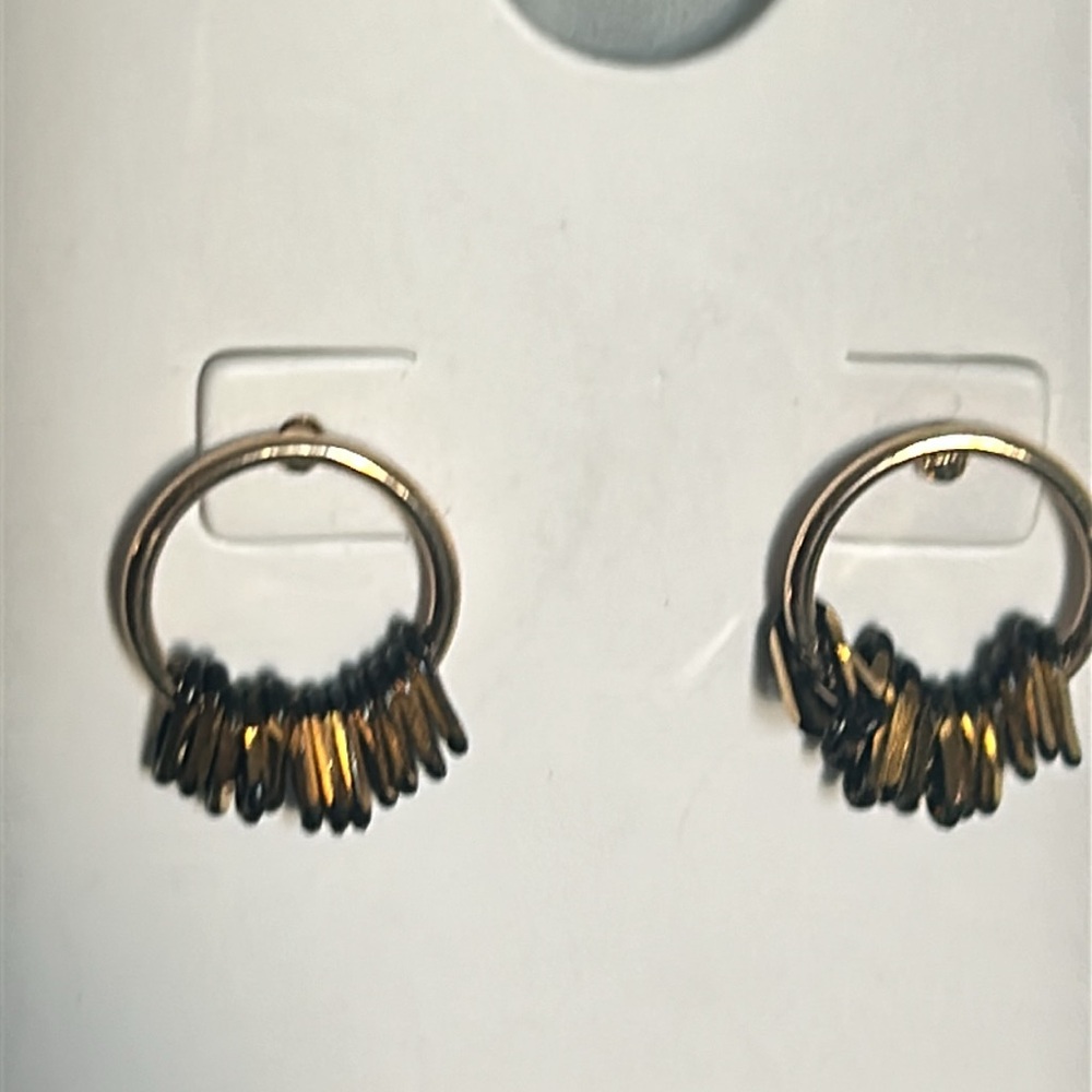 New Bulk Lot Stud Hoop Drop Earring Sets Ear Climbers Singles Gold Silver Tone - Picture 7 of 10